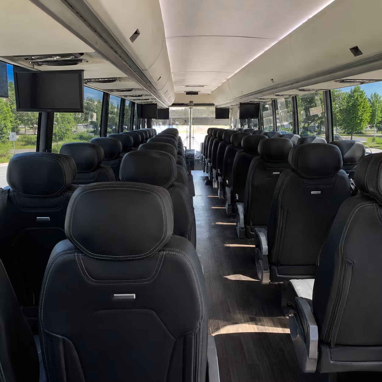 long distance charter buses to away games and out of state sporting events