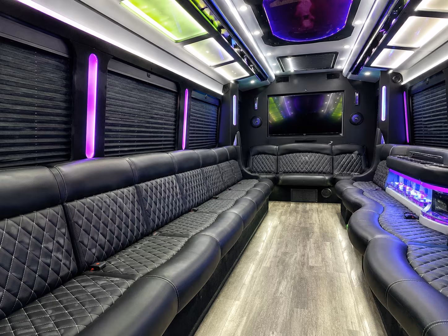 rochester hills wedding party bus rental