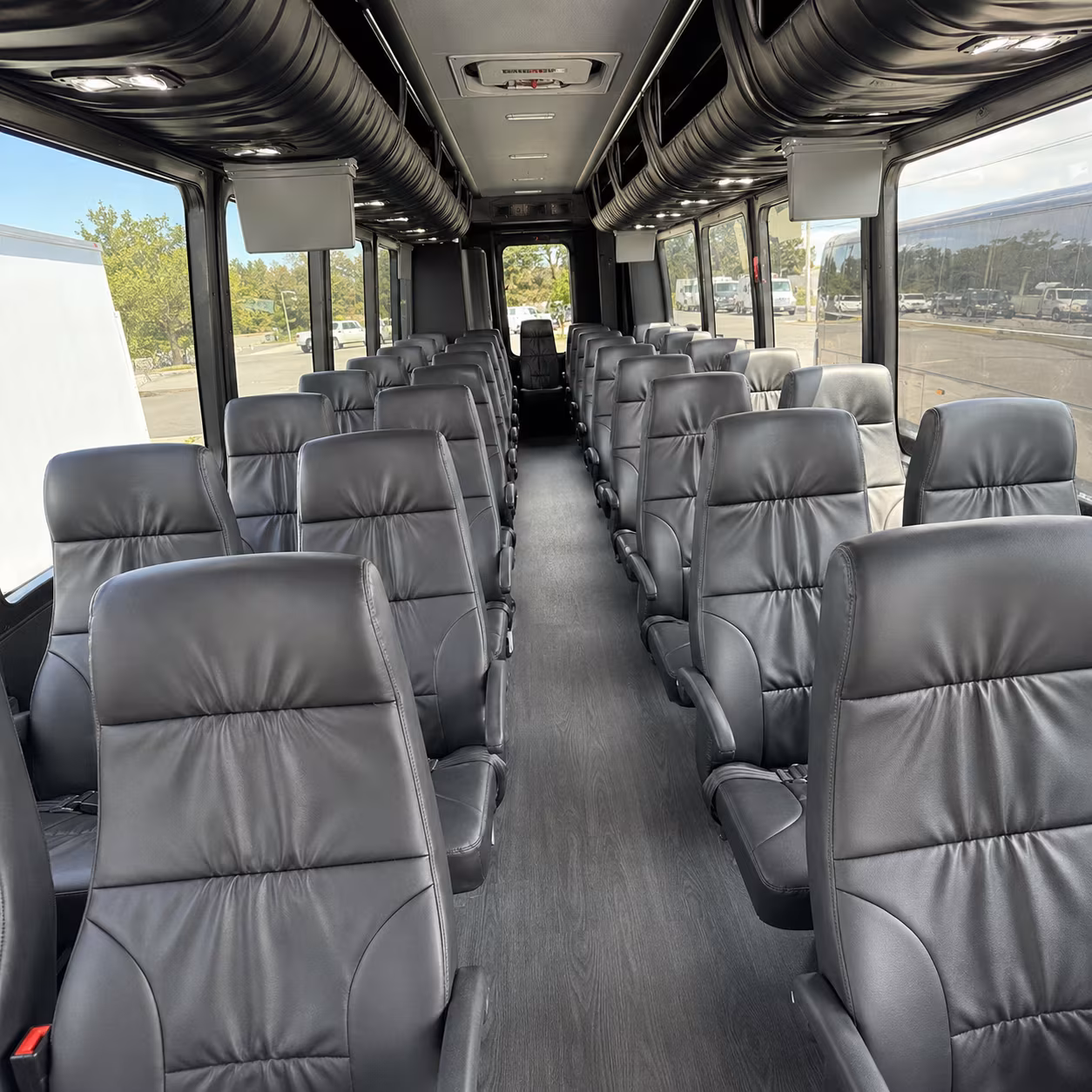 wedding guest shuttle buses between rochester hills hotels and venues